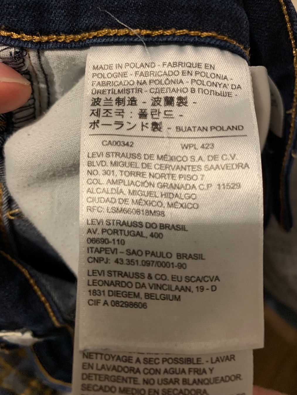 Levi's Jeans: Levis high rise skinny - 28 – Nuovo (secondo la descrizione) da Remaufens venduto da ezekiel1603 4