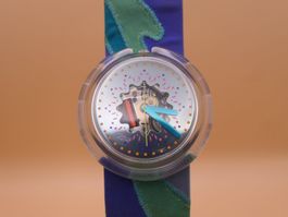 Swatch Pop "Veruschka" PWZ103, 1992, neue Batterie