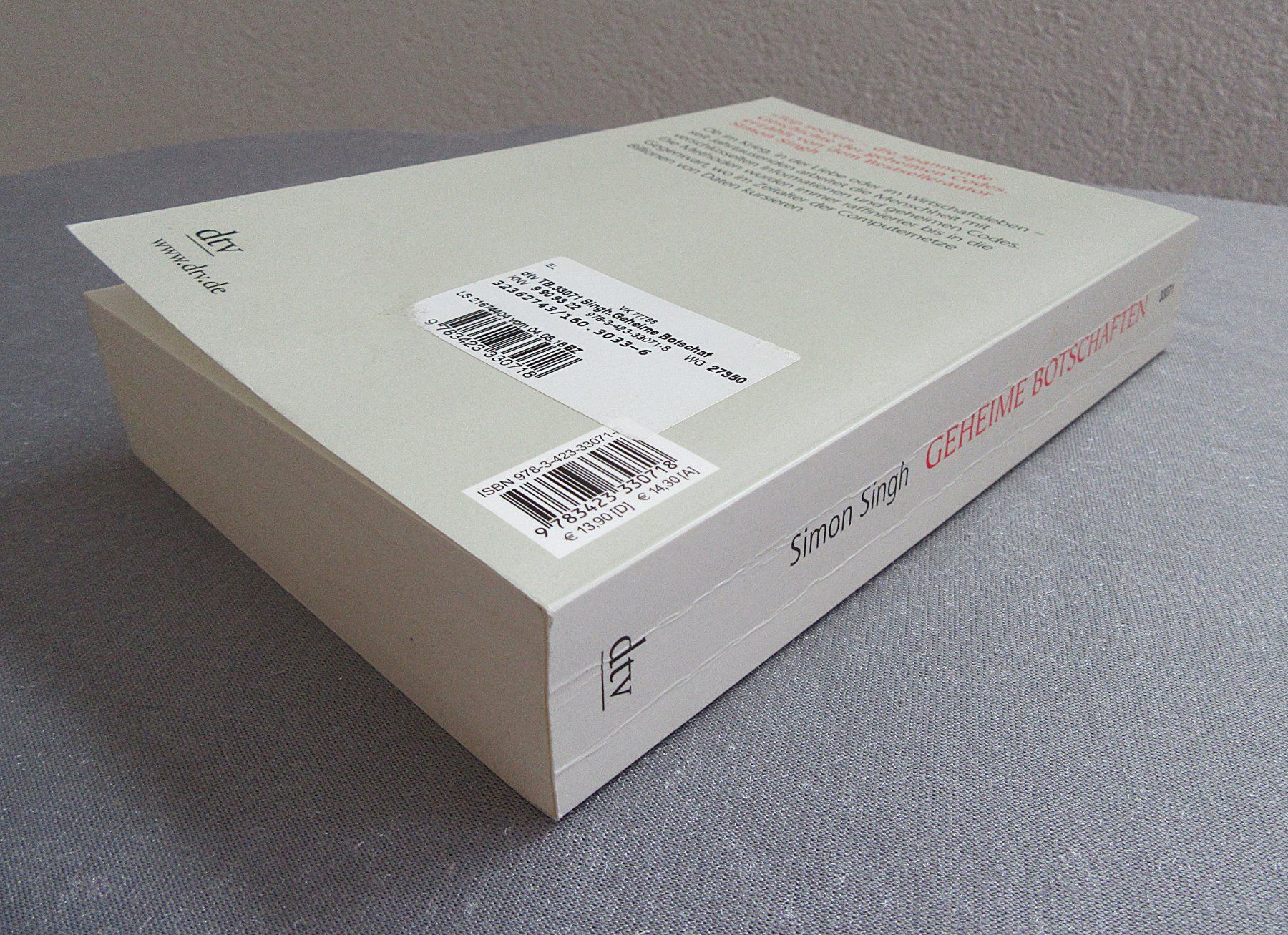 Libri: Geheime Botschaften - Kunst der Verschlüsselung  Simon Singh – Usato da Auenstein venduto da Padabimbim 8