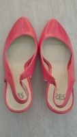 NEU Gr. 38 Pumps, Slingpumps Koralle rot