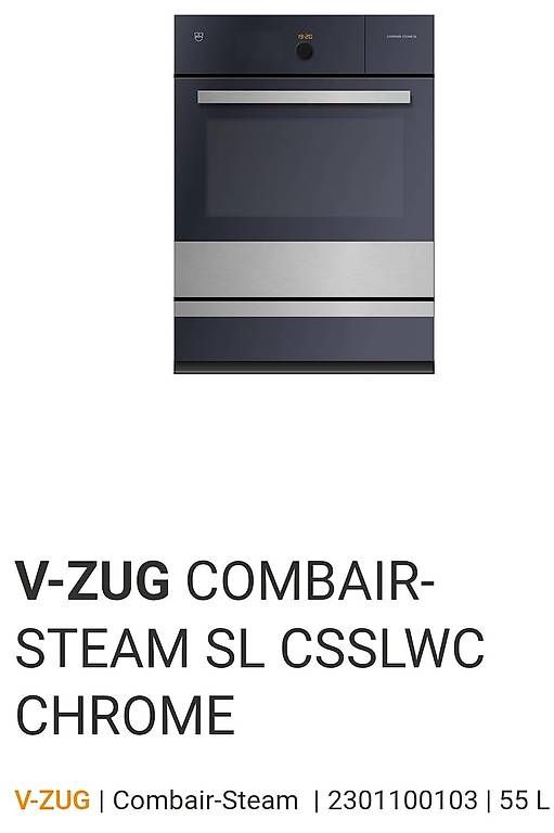 Forni: Four combi steamer ZUG avec tiroir chauffant  – Usato da Vallorbe venduto da bal_g8j5