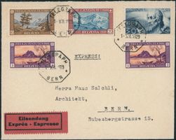 1929 - Pro Juventute - Ersttagsbrief FDC ET