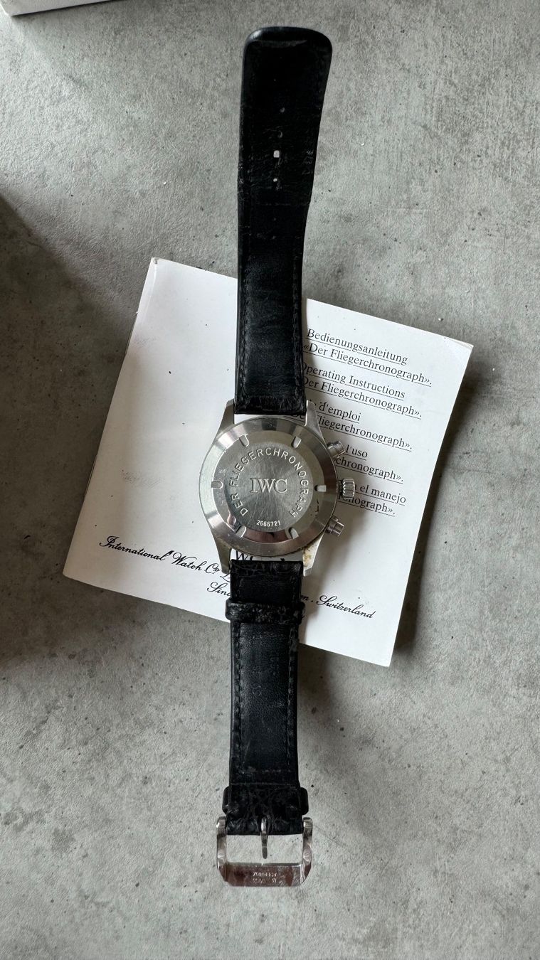IWC Orologi: IWC FLIEGERCHRONOGRAPH  39mm FULL SET – Usato da Bubikon venduto da Mtr1608 4