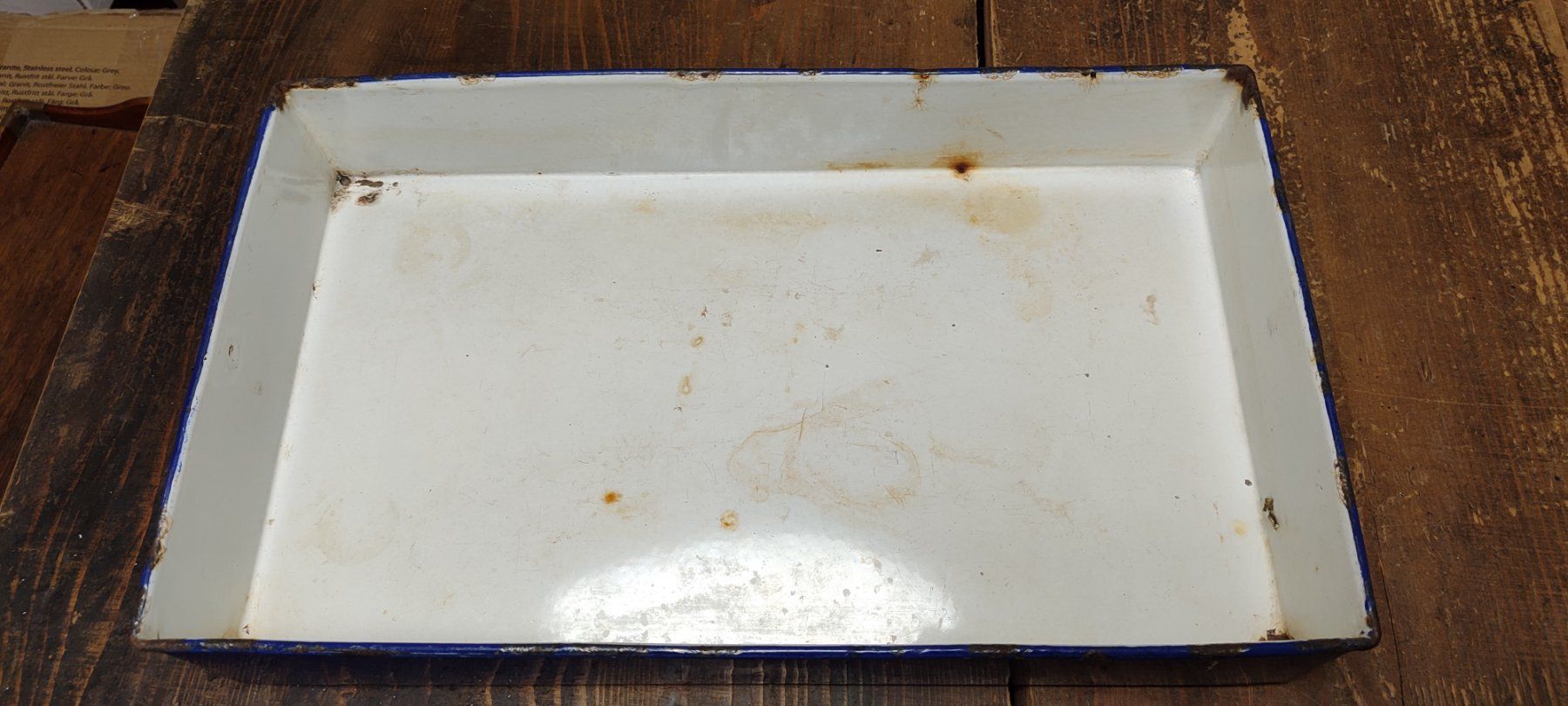 Teglie da forno: Wunderschöne 45cm grosse emaillierte Auflaufform – Usato da Gelterkinden venduto da MYSTOREFORYOU4460