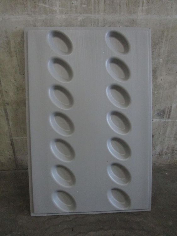 Pallets: Paletten-Deckel PP grau 1200x800mmx40mm – Usato da Eschenbach SG venduto da brocarte