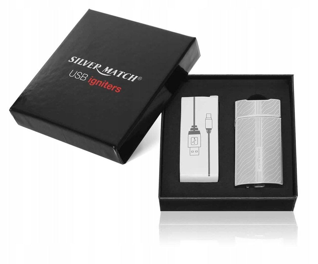 Accendini: 36x Silver Match USB Feuerzeug, Edgware USB Igniter, Neu&OVP – Nuovo e nell'imballaggio originale da Zürich venduto da Allerlei_Shop 4