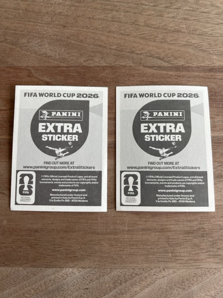 Panini Carte collezionabili: Panini Extra Sticker  DAVIES Gold/ HAKIMI Bronze – Nuovo (secondo la descrizione) da Magden venduto da Jackevaro 1