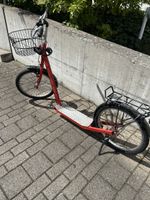 Tretroller mit Korb & Gepäckträger - Perfekt für den Sommer!