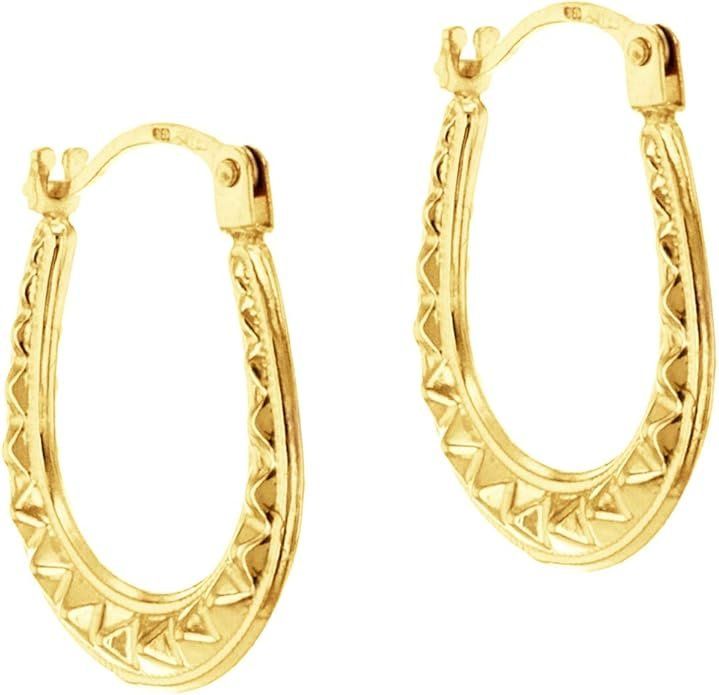 Orecchini pendenti & Orecchini a lobo: Damen-Ohrringe 375 gold – Nuovo e nell'imballaggio originale da Hemmental venduto da Zirconwelt