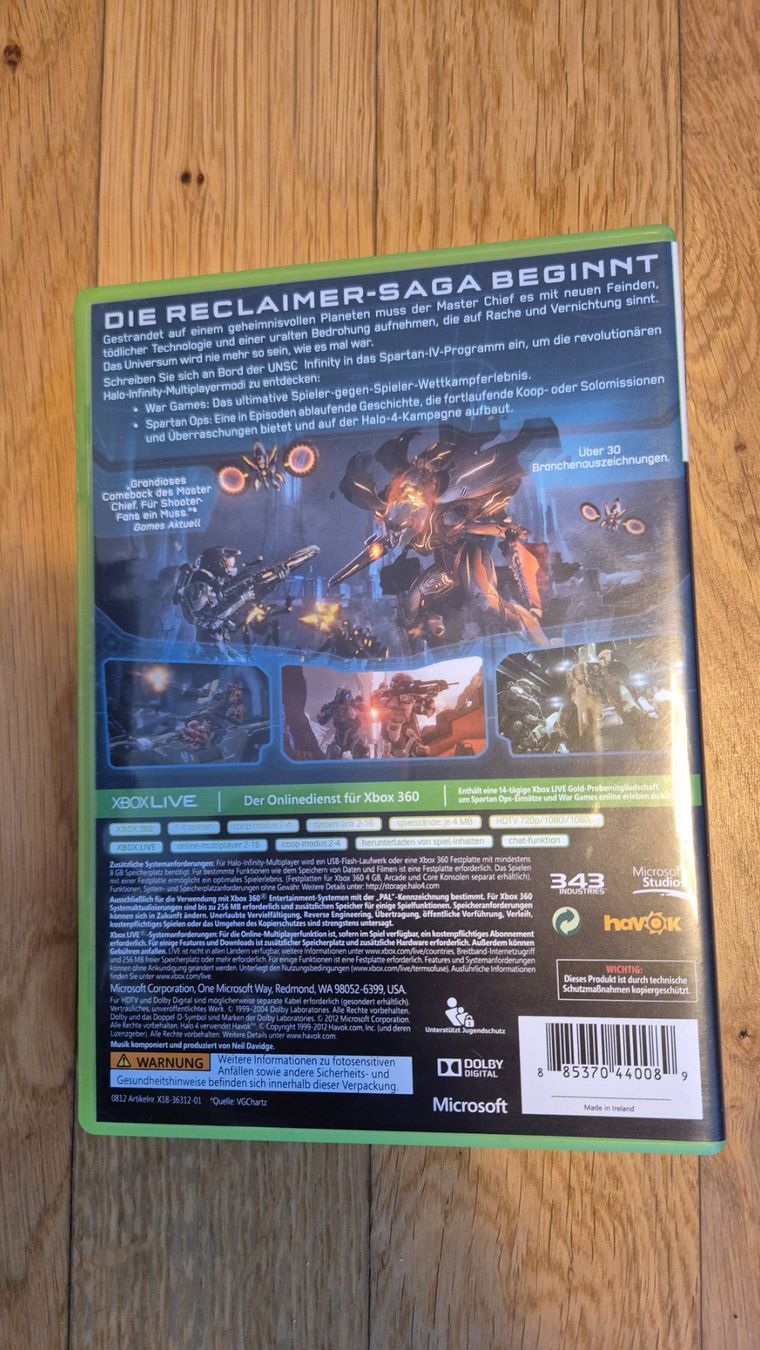 Giochi: Xbox 360 - Halo 4 – Usato da Bitsch venduto da cka_6hff 1