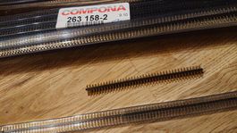 55x Stiftleiste 2x40-pol. 180° RM2.00 von TCO