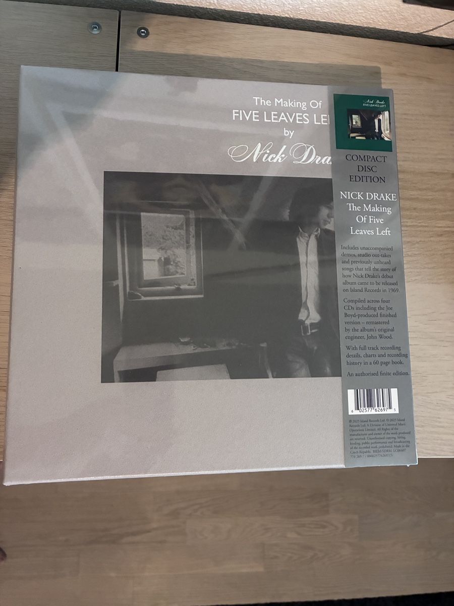 CD: Nick Drake The Making of Five Leave Left Compact Disk Editio – Nuovo e nell'imballaggio originale da Ottikon venduto da Hifi-Guru