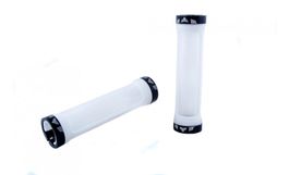 MTB Lenkergriffe WEISS transparent