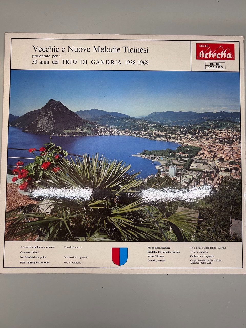 Dischi in vinile: LP 33 giri "Vecchie e Nuove Melodie Ticinesi" 1968 – Usato da Giubiasco venduto da LorisVale 4