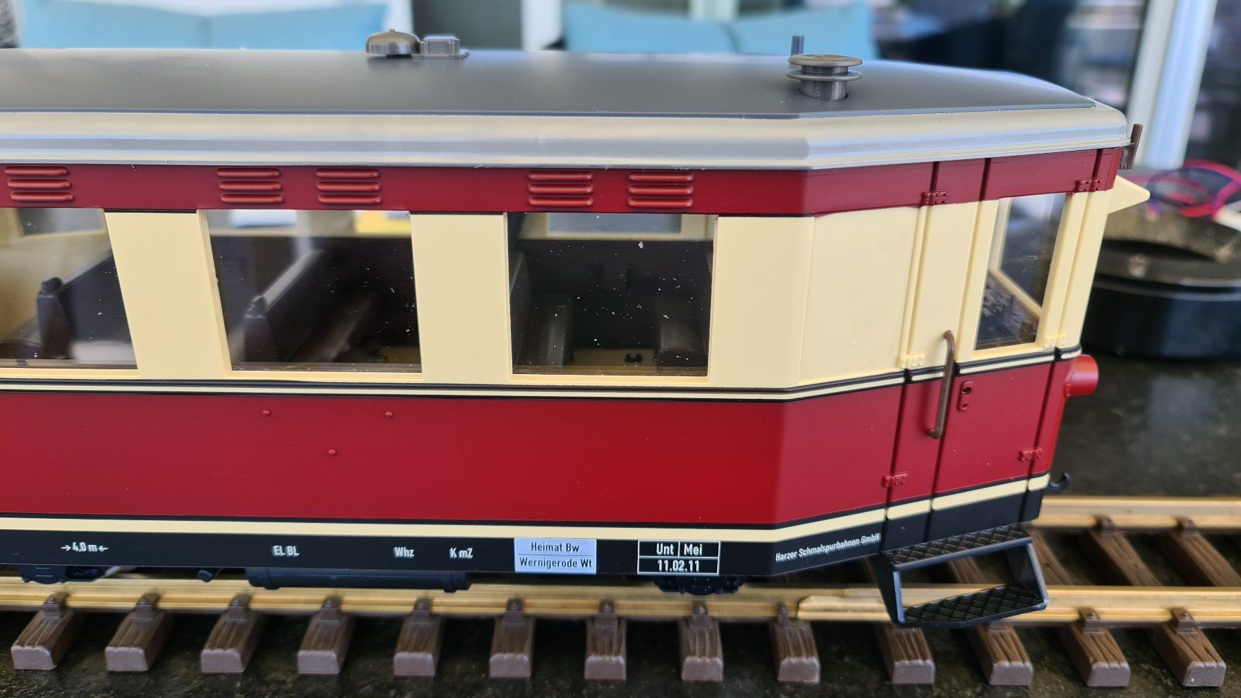 LGB Modelleisenbahnen: Train-Line 2030002 HSB Triebwagen T1 – Neu und originalverpackt aus Anglikon von  1