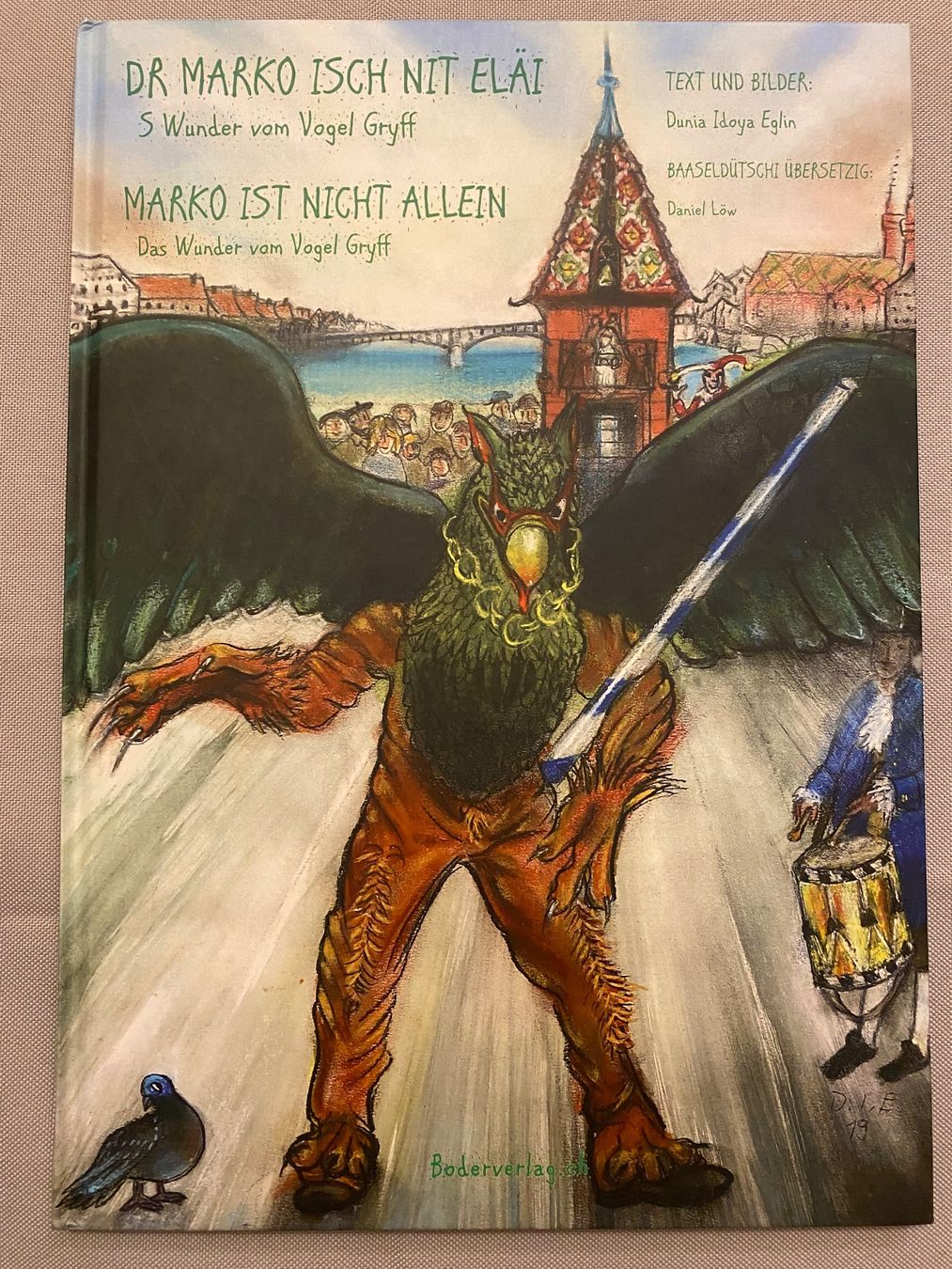 Libri: Dr Marko isch nit elai Bilderbuch Vogel Gryff Basel Dütsch – Usato da Basel venduto da him_5r5n