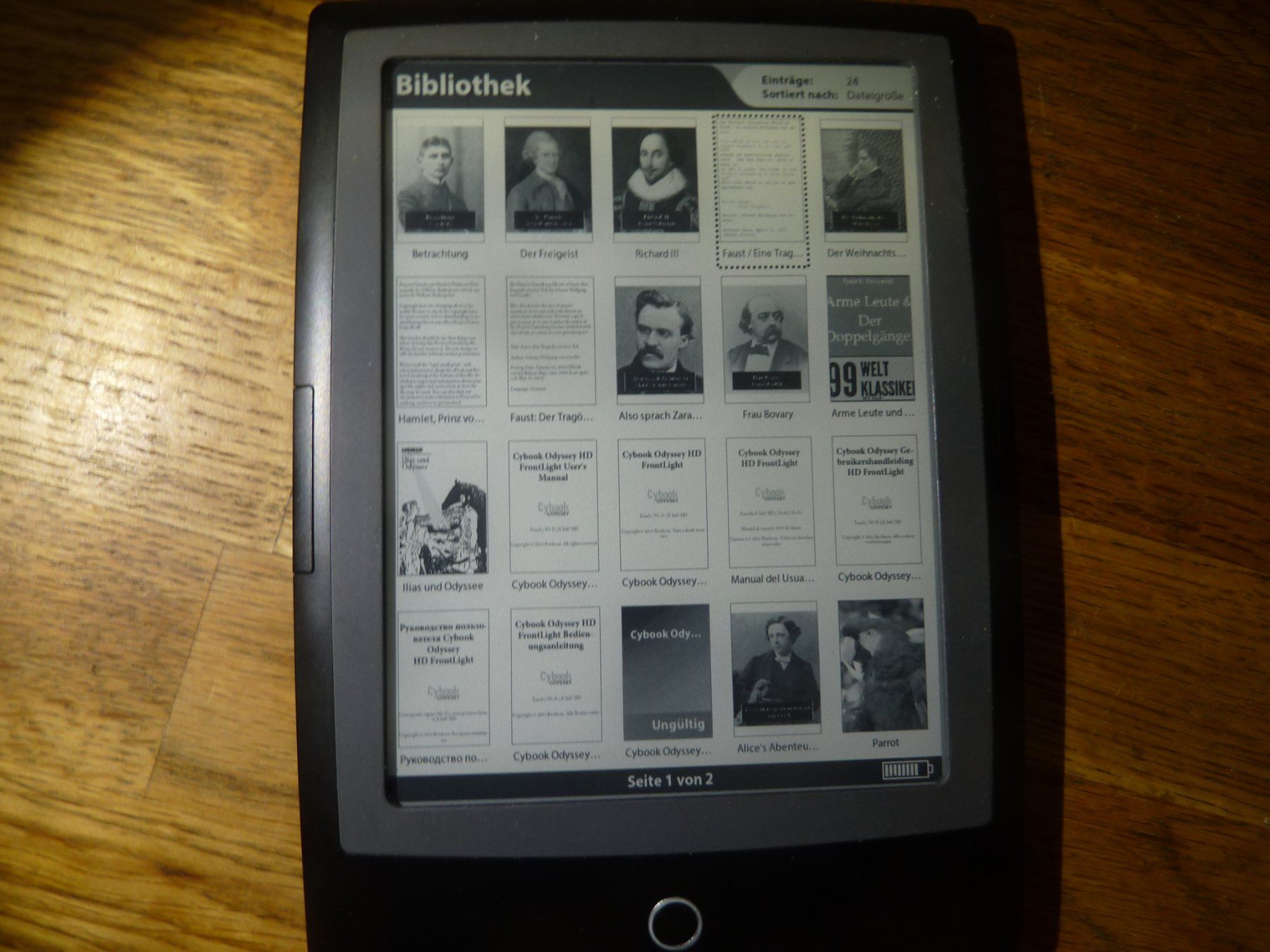 Tablet PC: BOOKEEN  E-Book-Reader Lesegerät Cybook Odyssey HDFrontlight – Usato da Hochfelden venduto da swissice 1