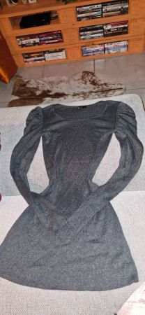 Graues Strickkleid, Herbst/Winter, Gr. 36, Top Zustand!