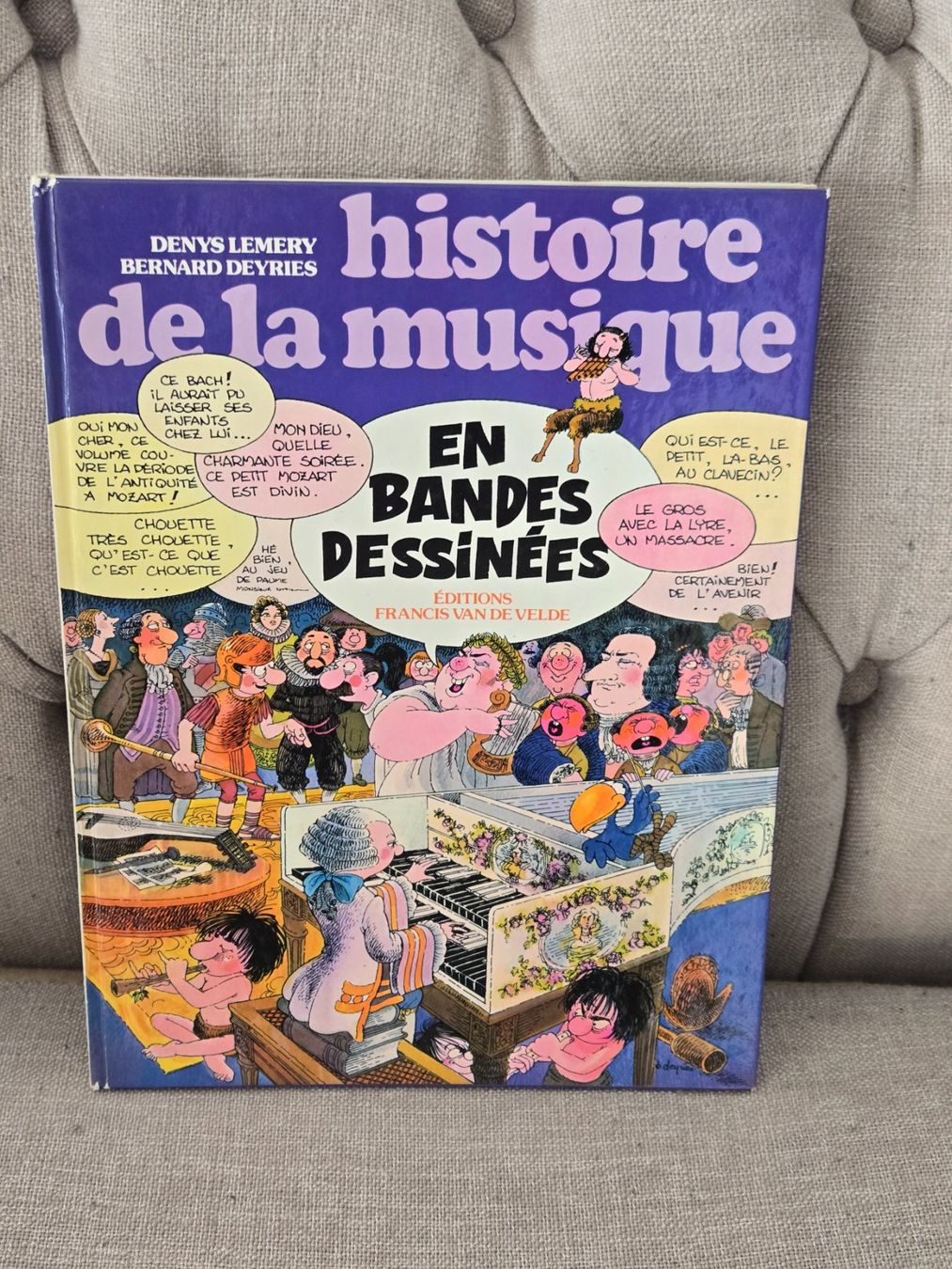 Fumetti: Histoire de la musique en BD N°1 - EO – Usato da Crémines venduto da Blakedrake