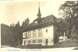 Perreux - la chapelle + 1964