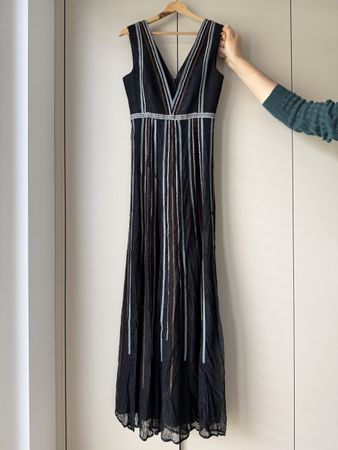 BCBG Max Azria Lace Maxi Dress -S