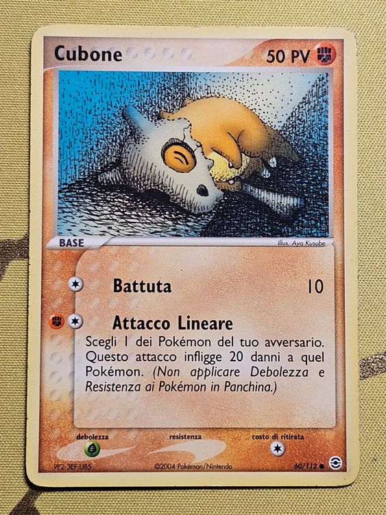 Red Fire & Green Leaf - Cubone 60/112 IT | Kaufen auf Ricardo