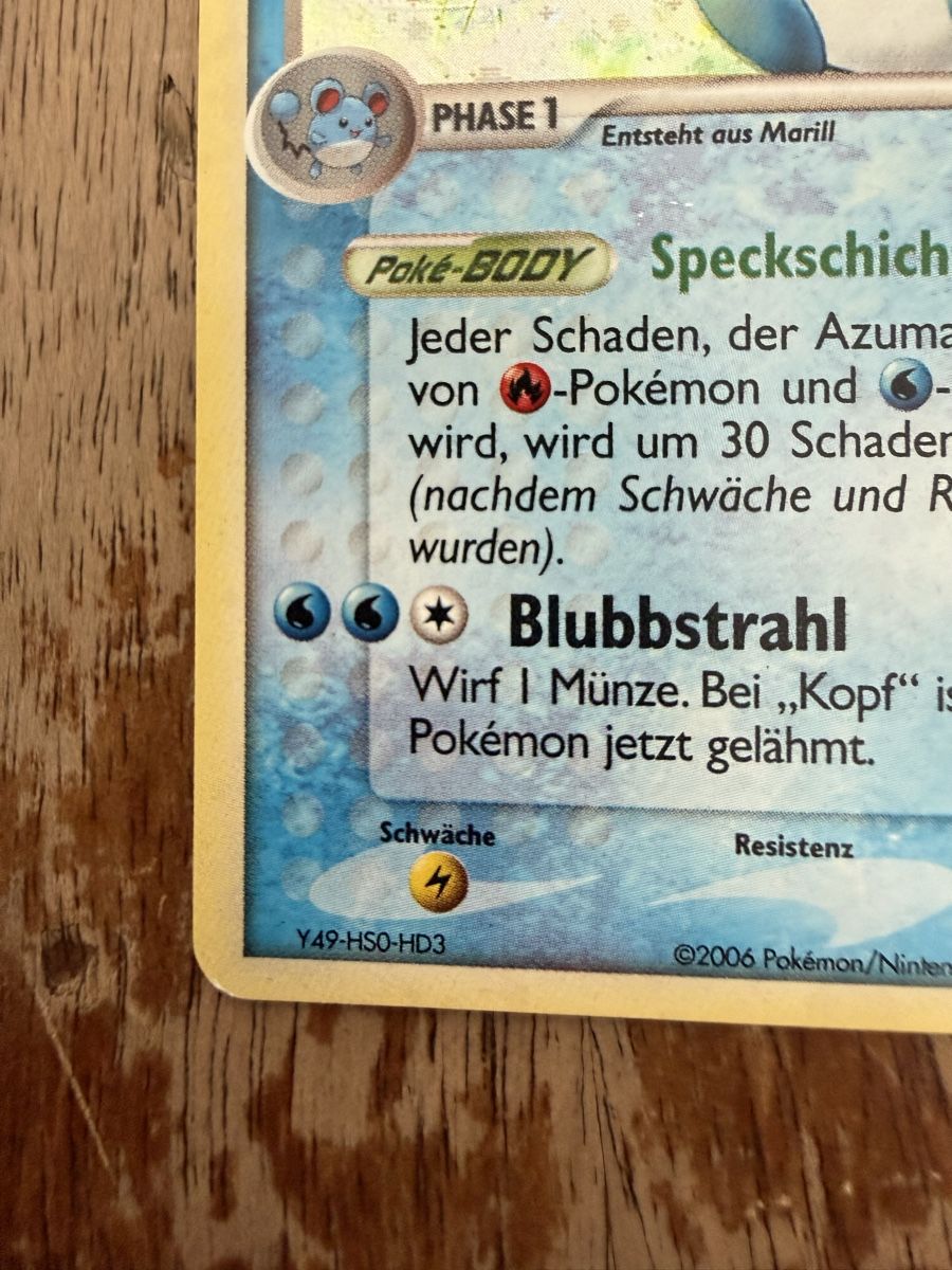 Karten: Azumarill holo 114/113 – Gebraucht aus Gudo von ken_dr92 1