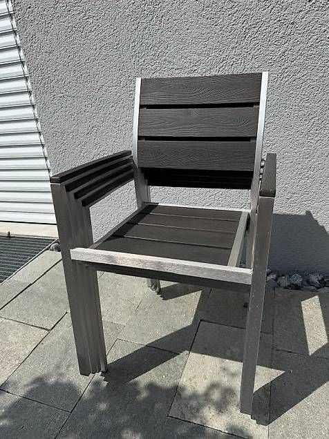 Stühle: BELIANI Gartenstuhl 4er Set "schöner, sauberer Zustand" – Gebraucht aus Hausen AG von Sonnenblume1_3 4