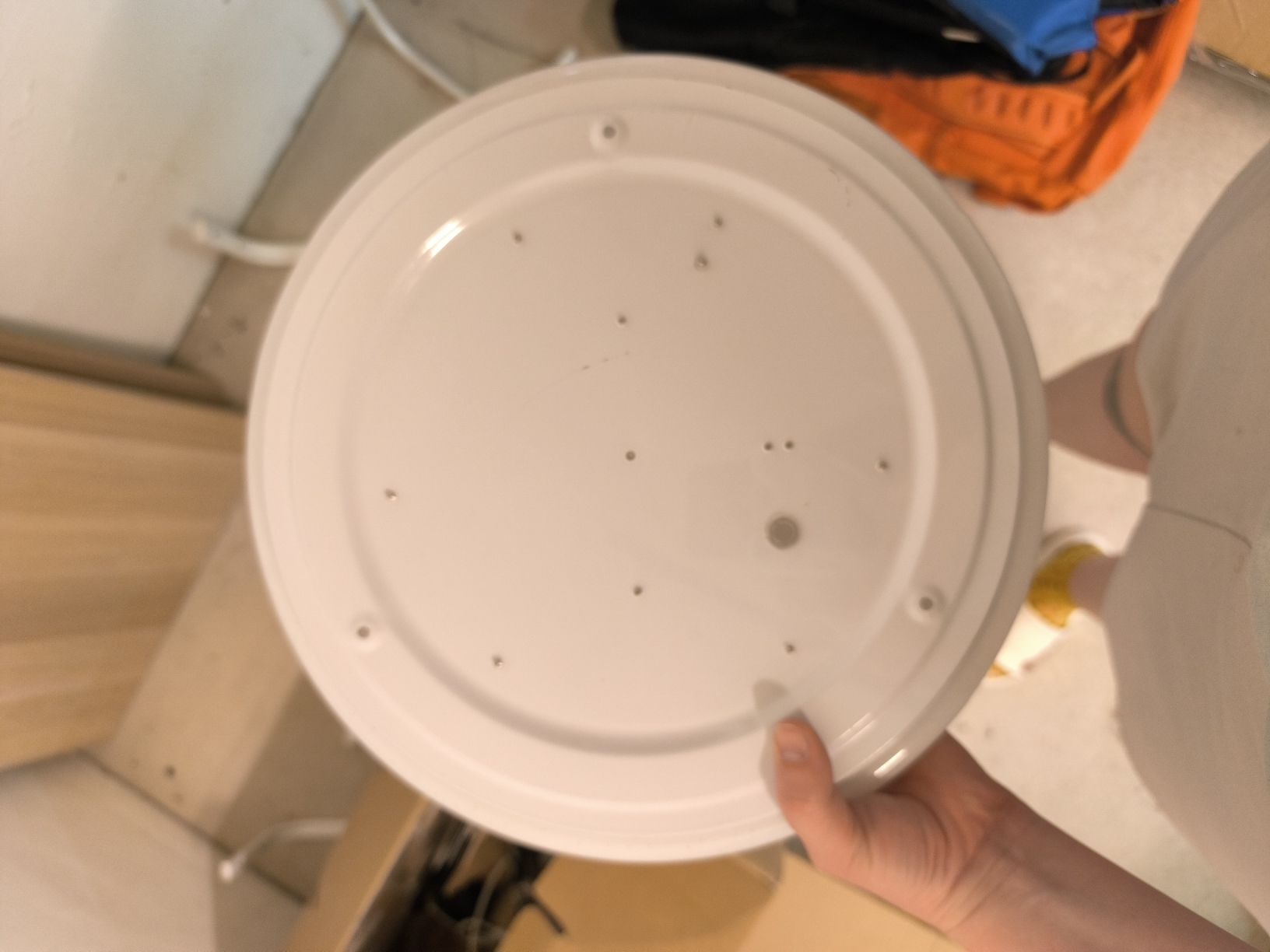 Lampadari & plafoniere: Weisse Deckenlampe, Sternenhimmel – Usato da Toffen venduto da Larissyy 3