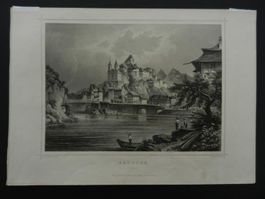 Aarburg Stahlstich
