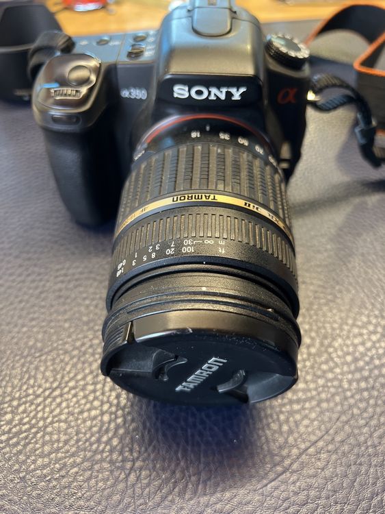 Appareil Photo Reflex Sony A350 Avec Objectif Minolta 35-70 Et Cartes Mémoire - Pour Pièces