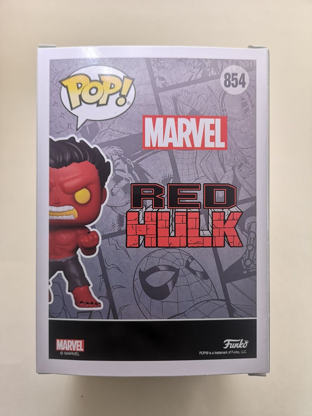Funko Figuren: Funko Pop Red ​Hulk #854 – Neu und originalverpackt aus Riehen von _TheCollectorShop_ 1