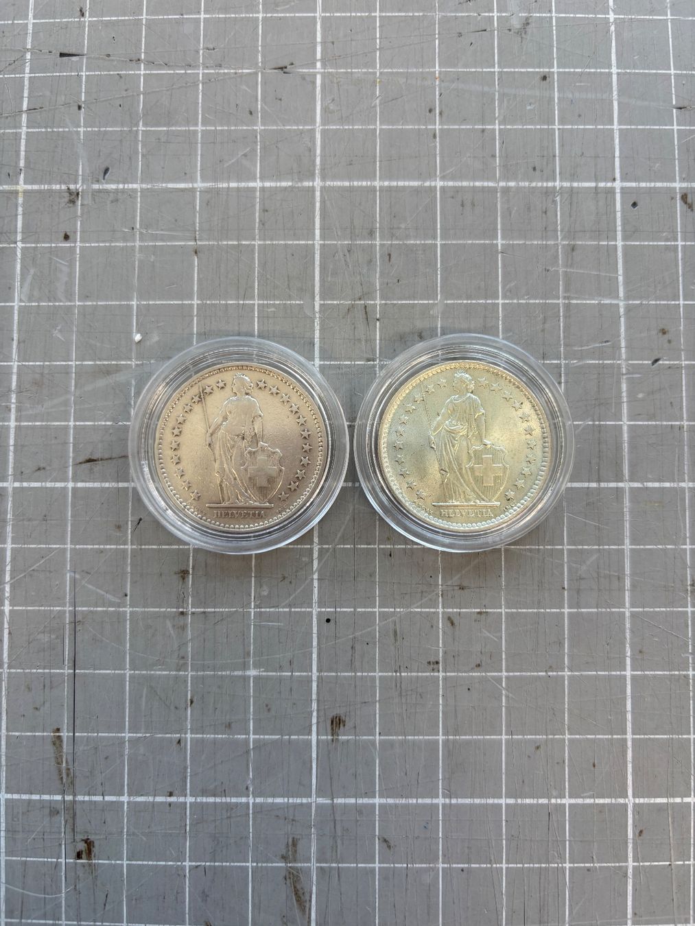 Alle Münzen: Silber 2 Franken / 2 Münzen im Set – Neu (gemäss Beschreibung) aus Flawil von Pirar 1