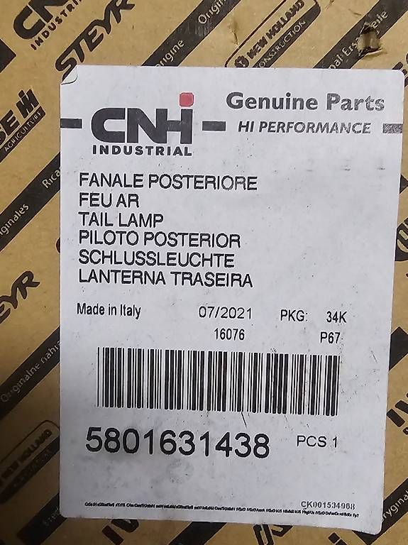 Tutti i ricambio: Iveco Daily Schlussleuchte – Nuovo e nell'imballaggio originale da Winterthur venduto da Alex771 1