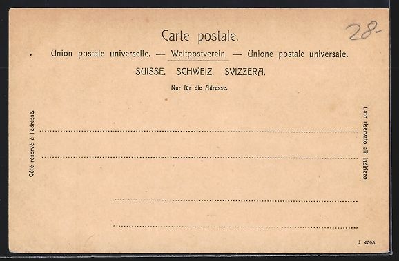 Cartoline postali: Andelfingen, Ortsansicht mit der Kirche  – Usato da Berlin venduto da bartko-reher 1