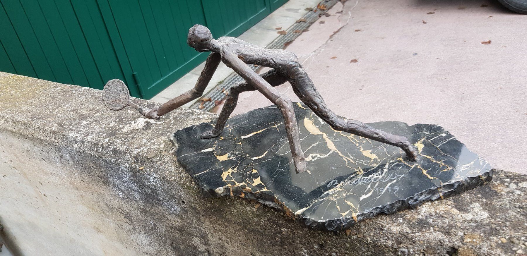 Skulpturen & Statuen: Tennis-Skulptur – Gebraucht aus Schaffhausen von beny06 1