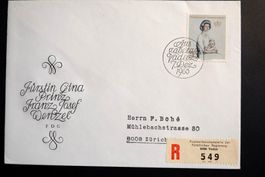 1965 FDC Wohltätigkeitsmarke