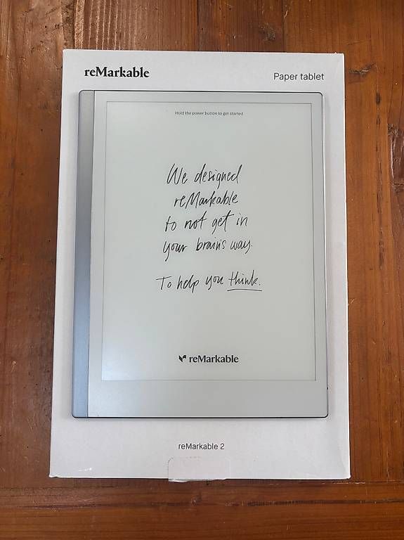 Tablettes PC: Remarkable 2 E-Ink Tablet mit Hülle & Stift – D'occasion à Zürich par fel_k9mp