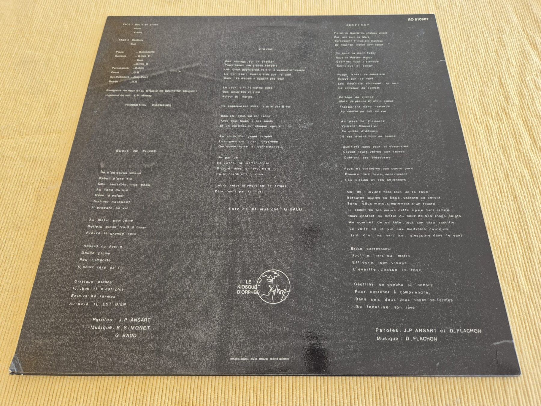 Schallplatten: Geoffroy Emeraude - Lp , Vinyl – Gebraucht aus Fehraltorf von Joggel3 1