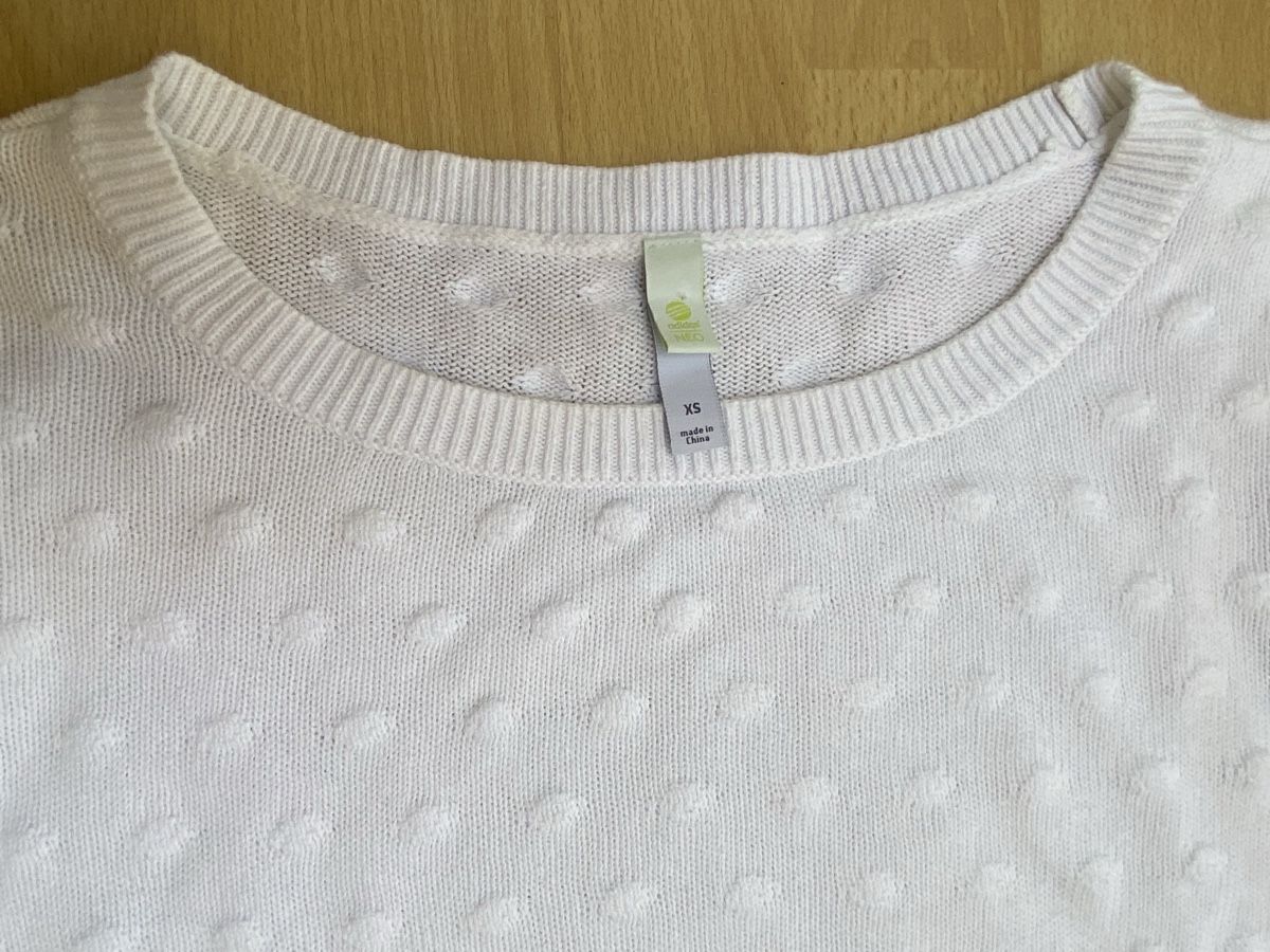 Adidas Maglioni & Felpe: Adidas Neo Pullover,  XS, Baumwolle weiss – Usato da Buochs venduto da H16 1
