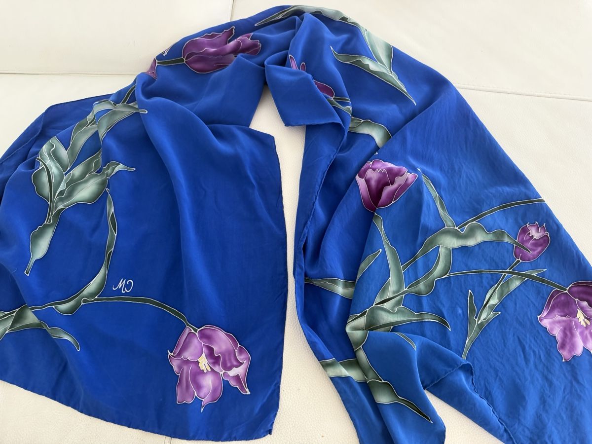 Foulard & Sciarpe: Seiden Schal 🌸 – Usato da Opfikon venduto da Luis144