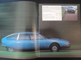 Prospekt Citroen CX Reflex und CX Athena 1979