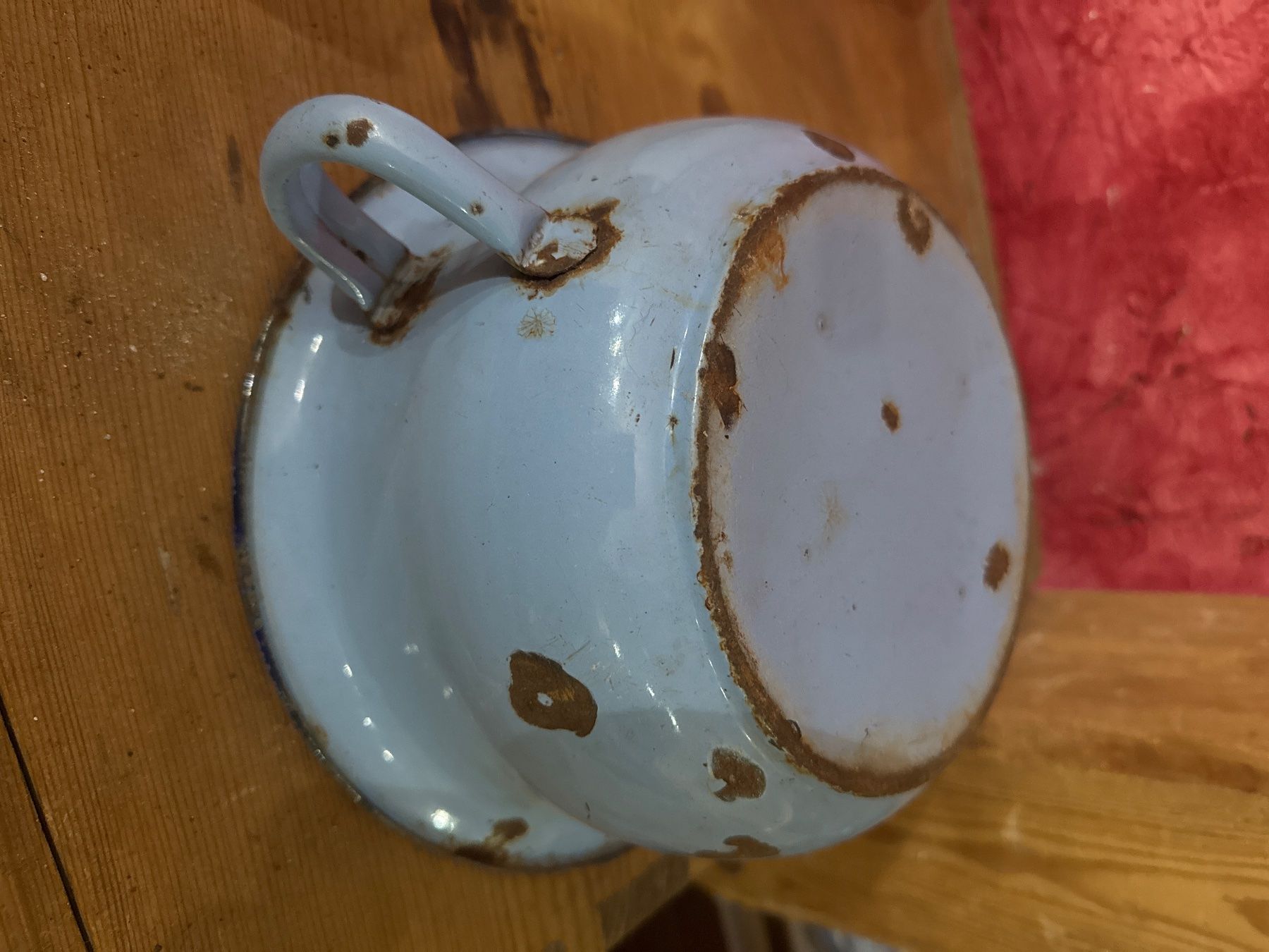 Tutte le decorazioni: Recipient émaillé ancien 2 litres - Déco vintage – Usato da Lajoux JU venduto da Briard0 4