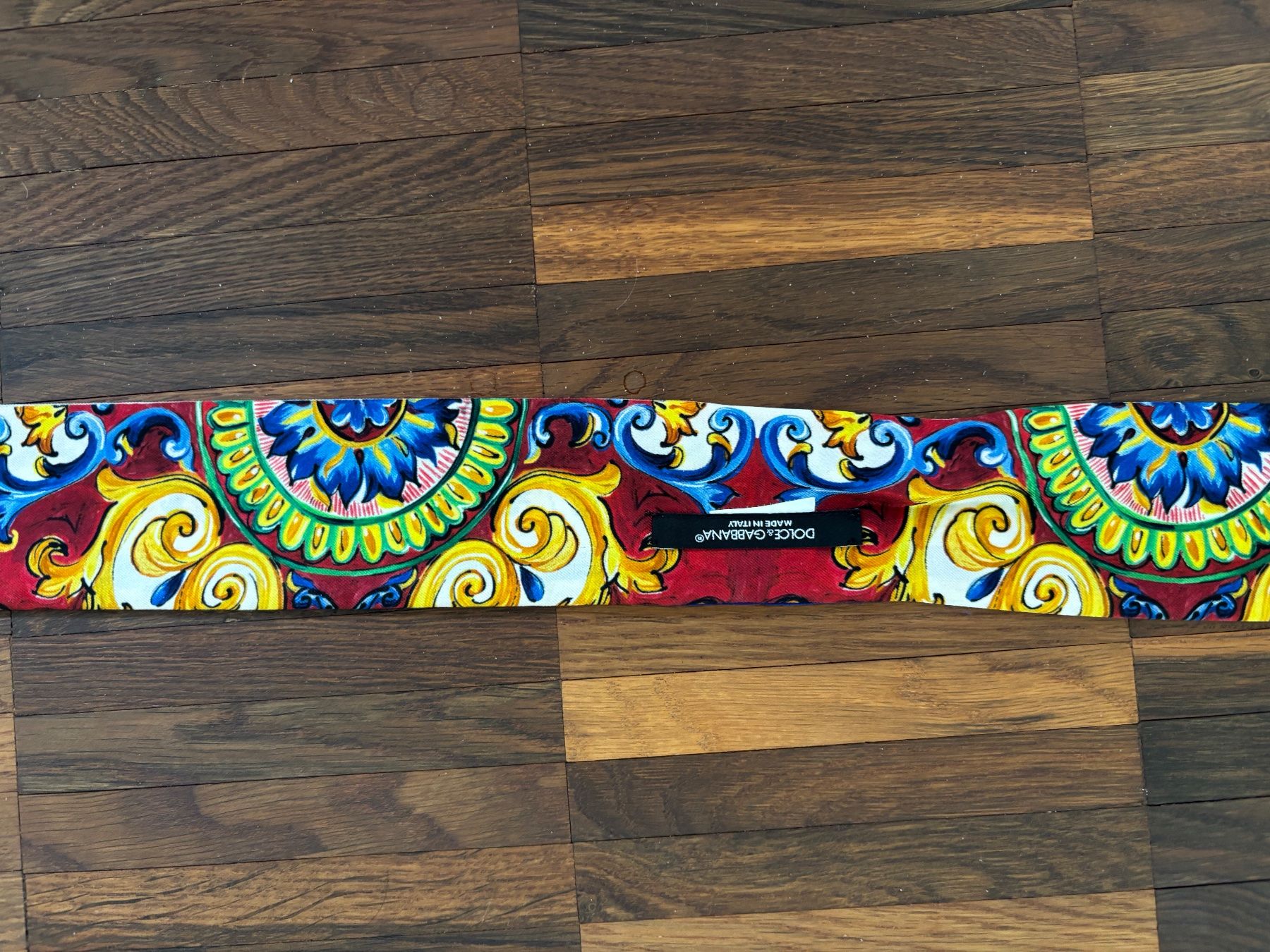 Dolce & Gabbana Foulard & Sciarpe: DOLCE & CABBANA  Seiden Twilly 100X6cm – Usato da Herrliberg venduto da mayfi 8