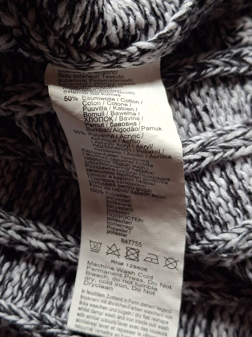 Rainbow Maglioni & Felpe: Pull avec capuchon taille 60/62 marque Rainbow 50% coton – Usato da Villiers venduto da san_jn5w 4
