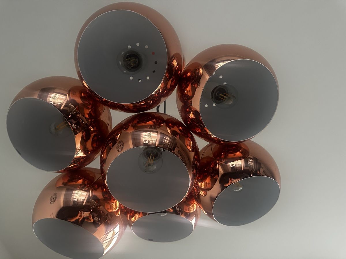 Interio Kronleuchter & Deckenlampen: Lampe murale design cuivre - Interio - prix achat 500.- – Gebraucht aus Bellevue von jul_m775 2