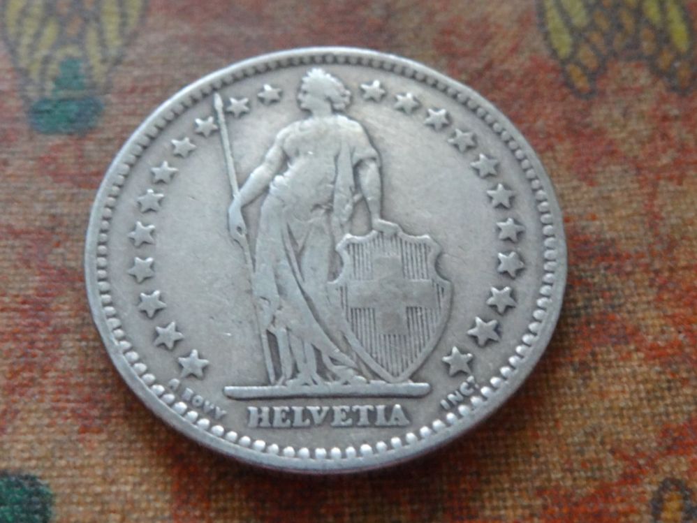 Tutti le monete: 2 Fr. 1901  (A) – Usato da Romanel-sur-Lausanne venduto da Swift13 1