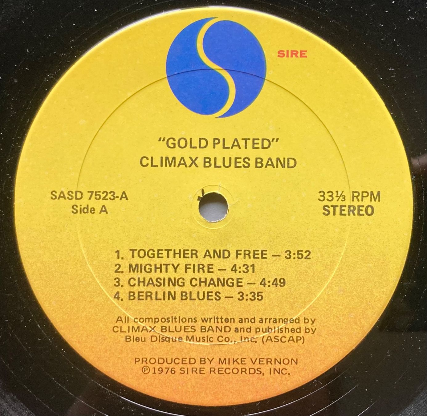 Schallplatten: CLIMAX BLUES BAND - GOLD PLATED – Gebraucht aus Poliez-Pittet von Newtown-Records 2