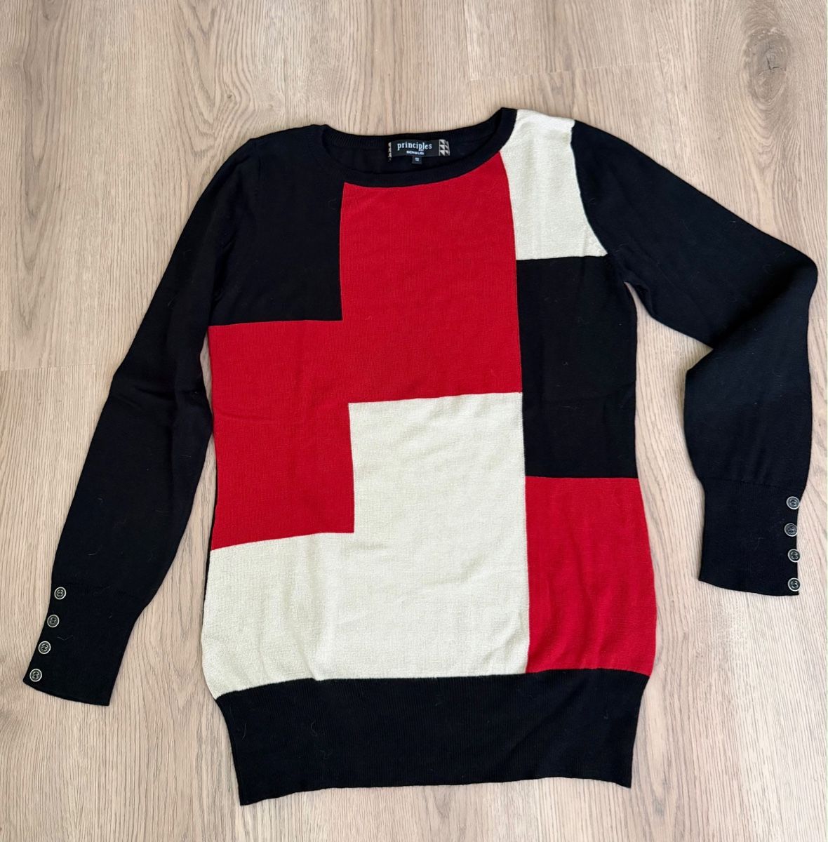 Maglioni & Felpe: Damen Pullover Principles mehrfarbig Grösse M gebrauchter – Usato da Lengnau AG venduto da meaganxm