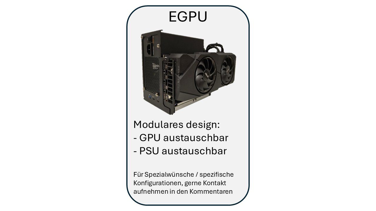 Nvidia Schede grafiche: EGPU Externe Grafikkarte, Dockingstation, Gratis versand – Nuovo (secondo la descrizione) da Tramelan venduto da scheid00 4